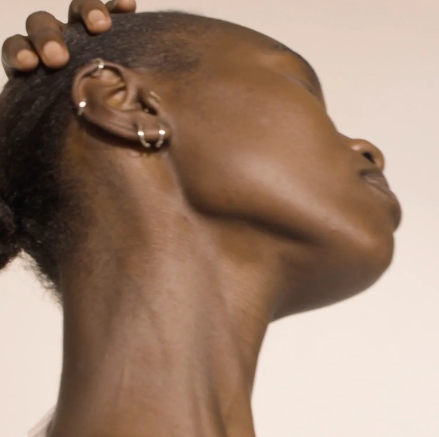 ARIELLA hoop earrings 2-in-1 set Silver-plated - Image 3