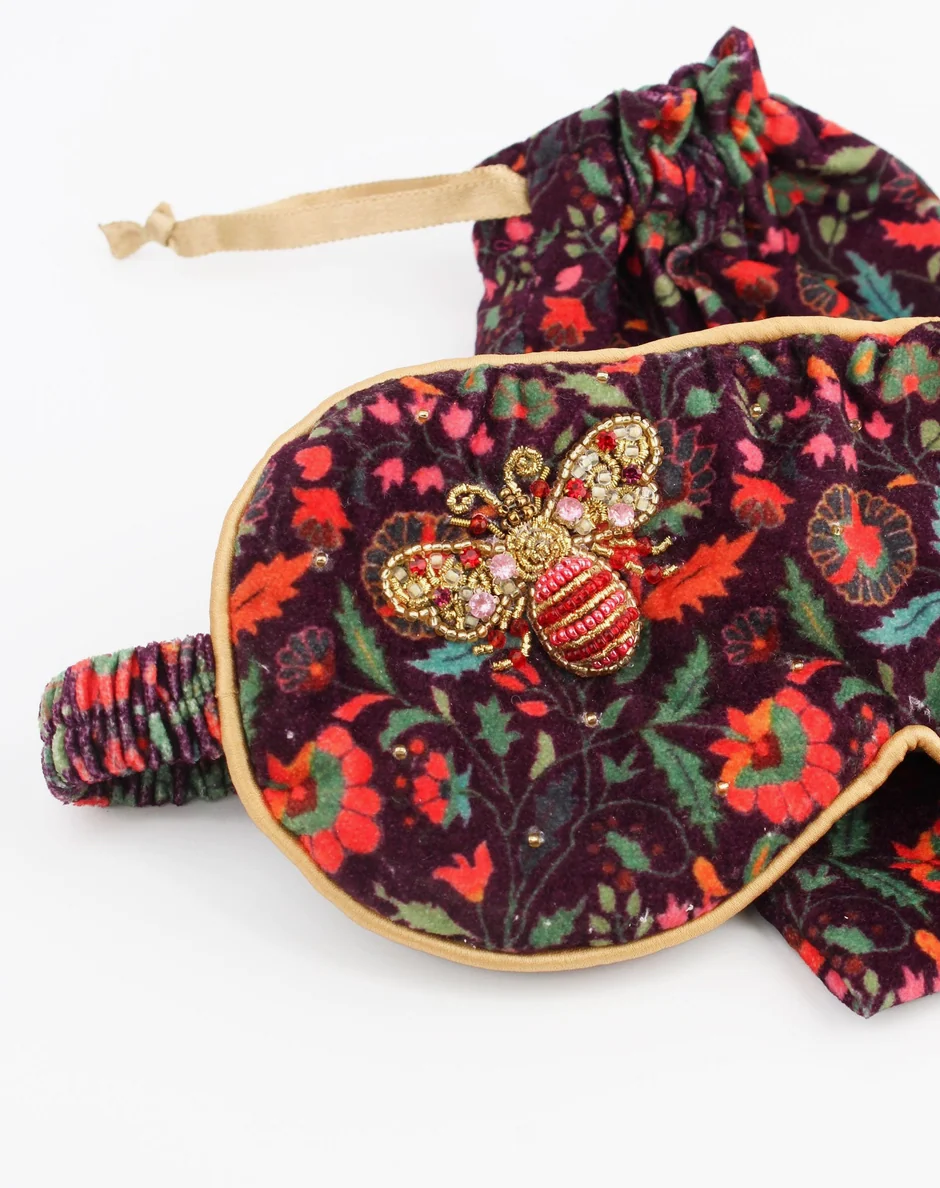Autumn Bee Sleep Eye Mask - Image 3