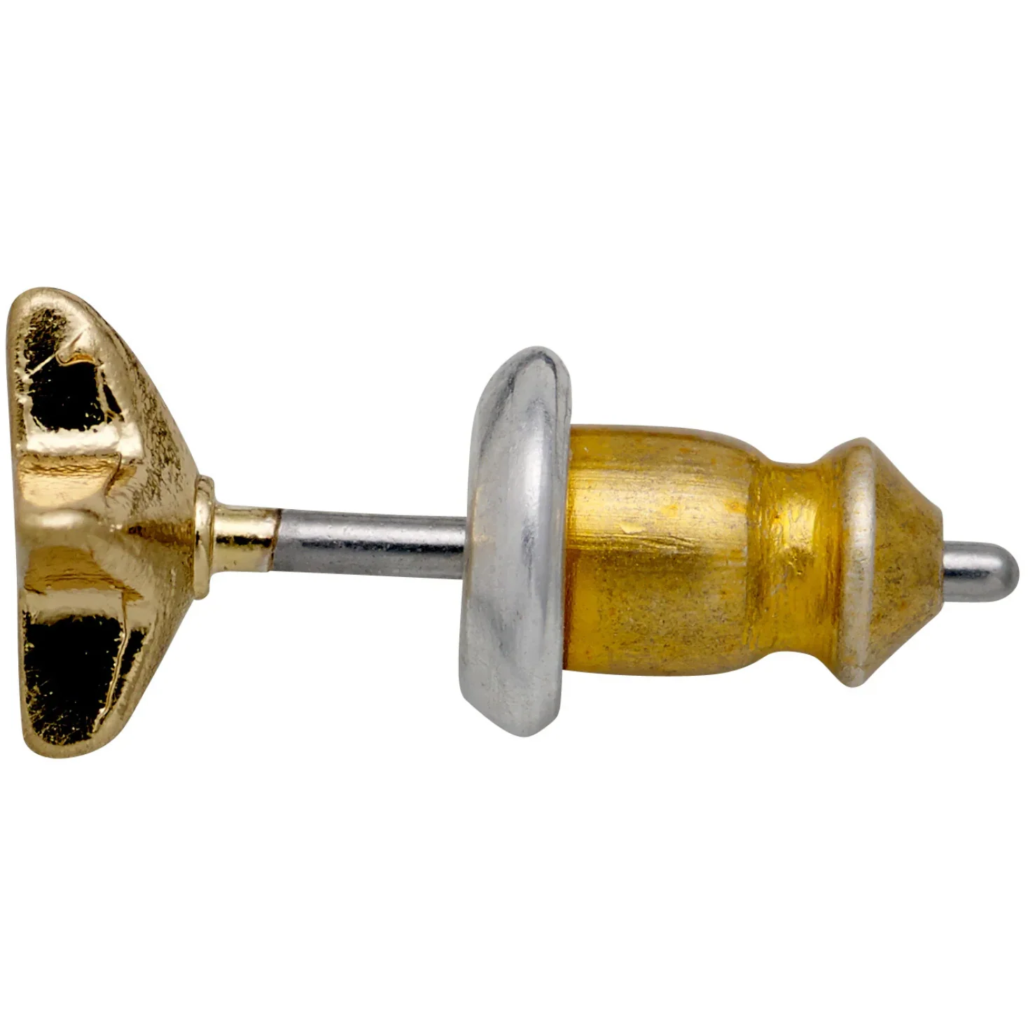 AVA Mini Star Stud Earrings in Gold - 2053 - Image 4