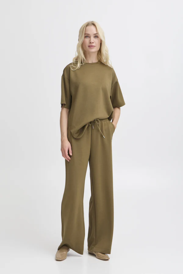 BANA P03 Pusti Wide Leg BY Logo Joggers : 3 Colours Available - Image 4