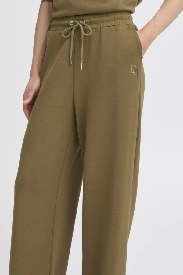 BANA P03 Pusti Wide Leg BY Logo Joggers : 3 Colours Available - Image 6