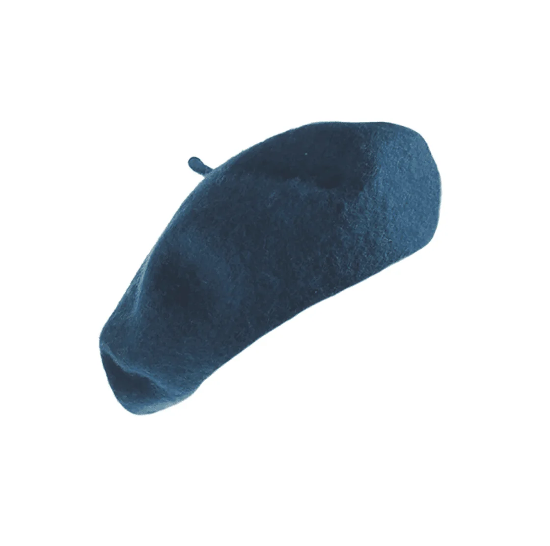 Classic Wool Felted Beret - Several Colours Available - HT06 - Image 4