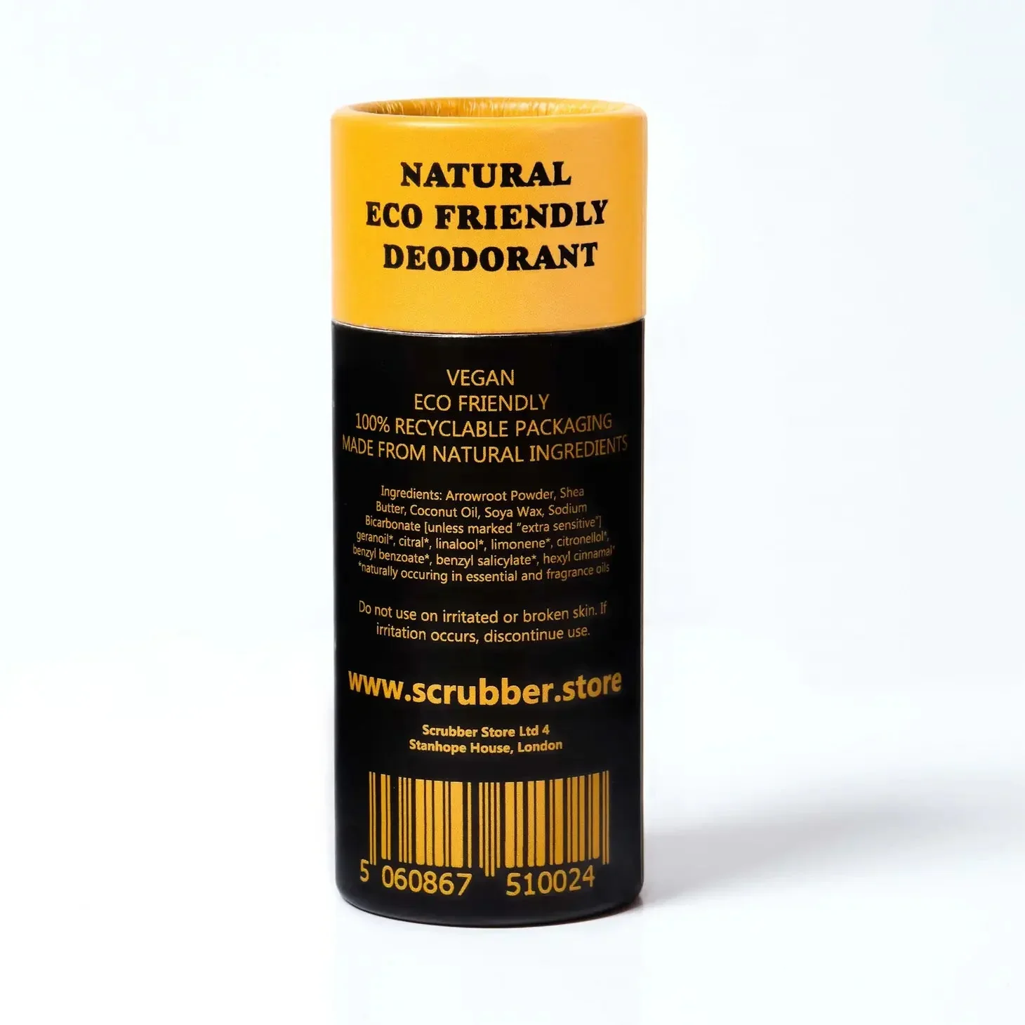 Eco Friendly Retro Deodorant Stick - Earl Grey & Jasmine - Image 3
