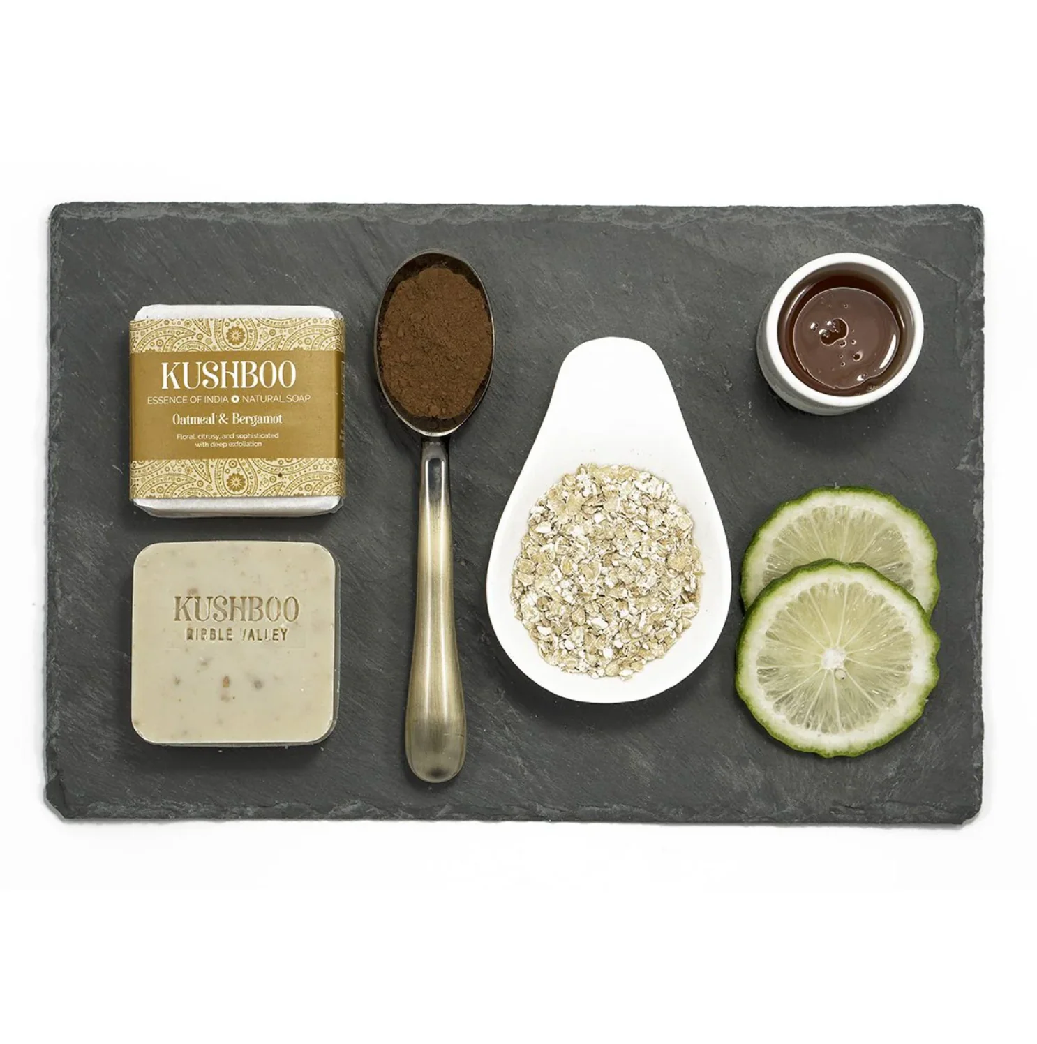 Kushboo Soap - Bergamot & Oatmeal - Image 3