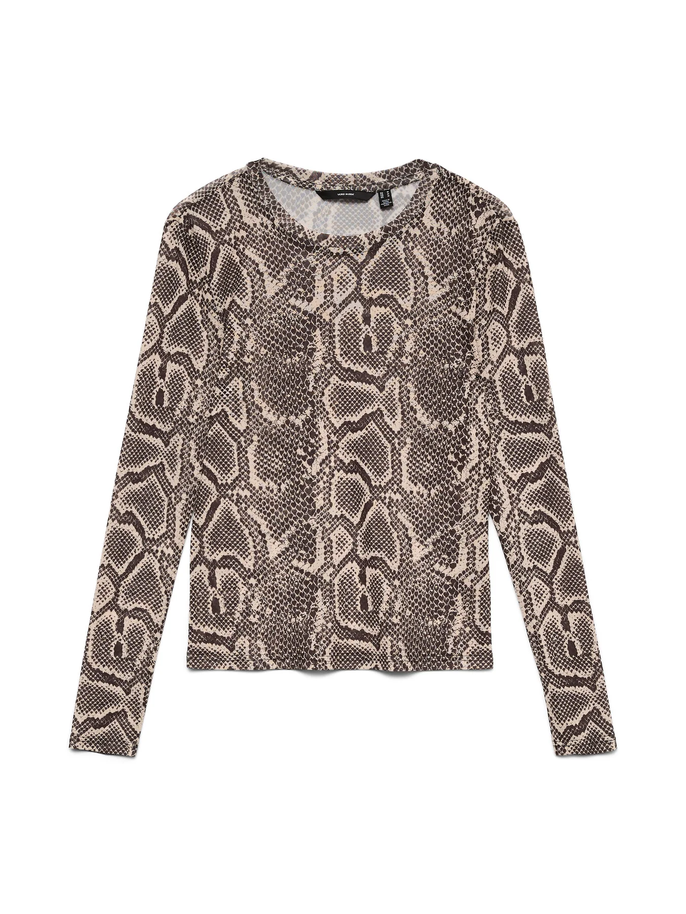 LOVA Mesh Top in Snake Print - Image 5