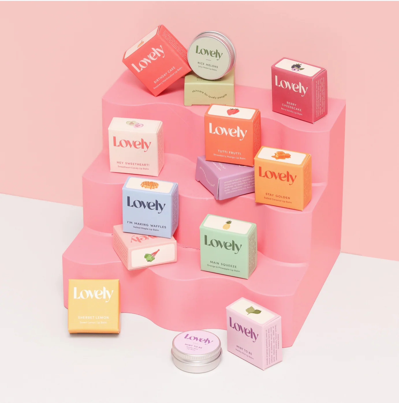 LOVELY Lip Balm - Peppermint and Vanilla - Mint to Be - Image 5