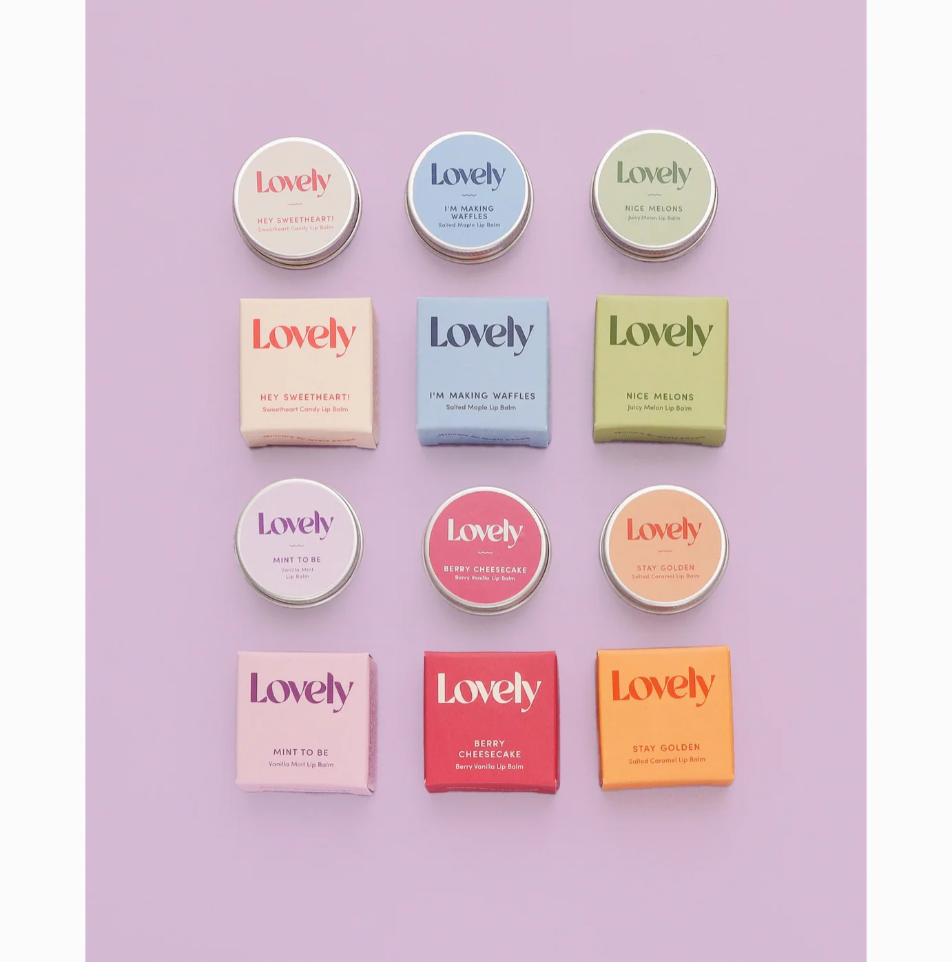 LOVELY Lip Balm - Salted Caramel - Stay Golden - Image 4