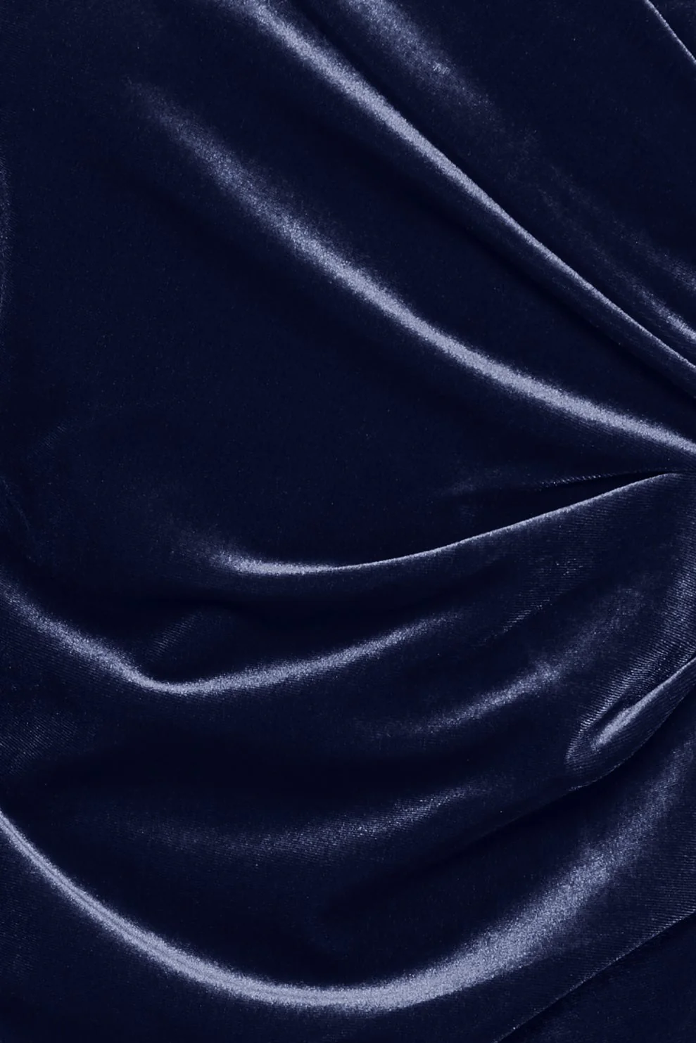 PERLINA Draping Velvet Blouse - 2 Colours Available - Image 4